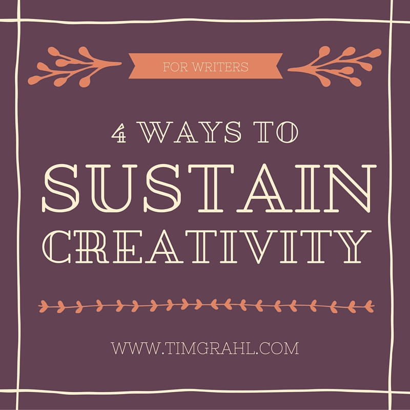 4 S's to Sustain Creativity