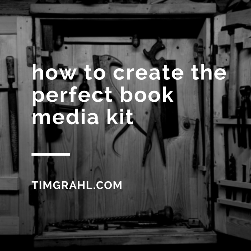 how to create theperfect bookmedia kit