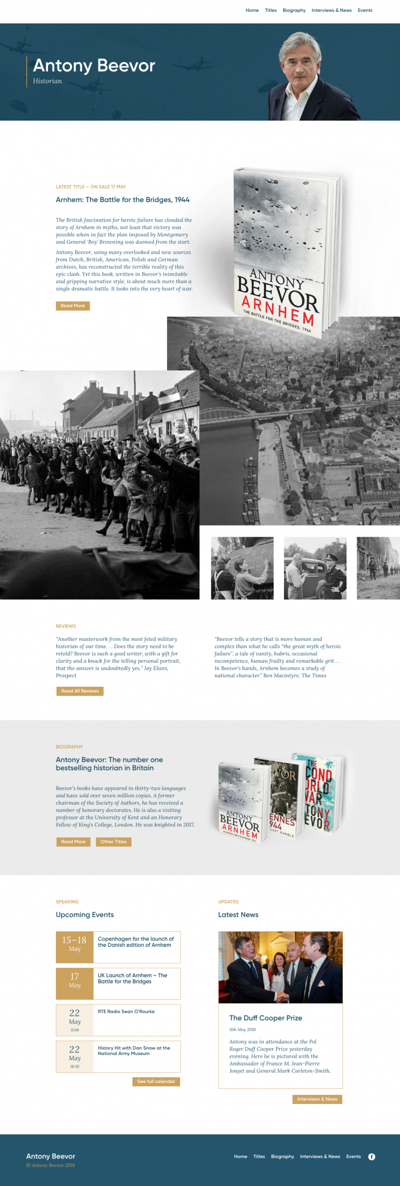 Antony Beevor Author Website Website