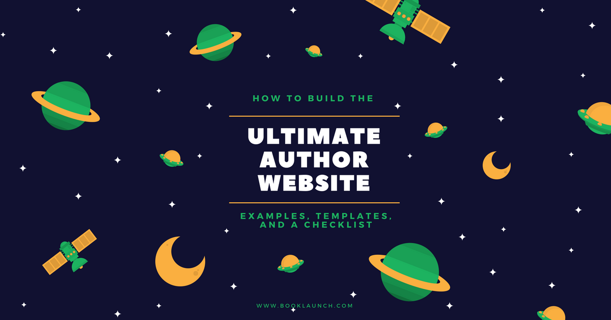 design tips for an effective author website